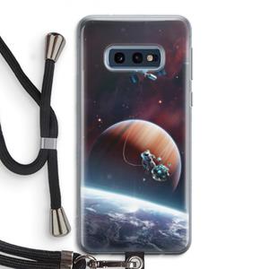 CaseCompany Examiner: Samsung Galaxy S10e Transparant Hoesje met koord