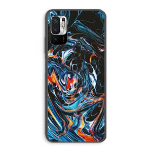 CaseCompany Black Unicorn: Xiaomi Redmi Note 10 5G Transparant Hoesje