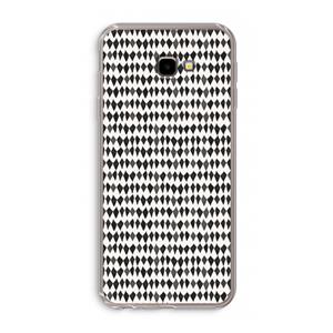 CaseCompany Crazy shapes: Samsung Galaxy J4 Plus Transparant Hoesje