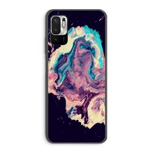 CaseCompany Cosmic Silence: Xiaomi Redmi Note 10 5G Transparant Hoesje