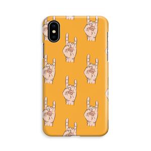 CaseCompany Rock: iPhone X Volledig Geprint Hoesje