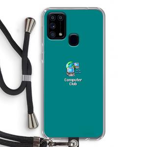CaseCompany Win98: Samsung Galaxy M31 Transparant Hoesje met koord
