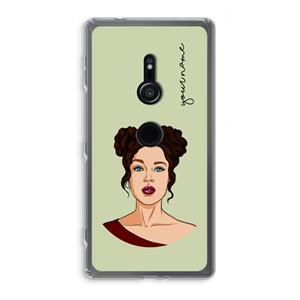 CaseCompany Pop-Art Creator: Sony Xperia XZ2 Transparant Hoesje