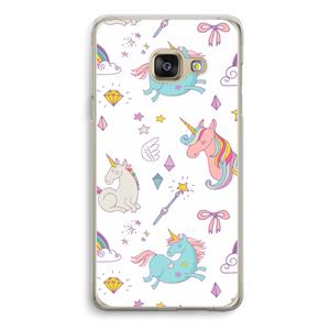 CaseCompany Fantasiewereld: Samsung A3 (2017) Transparant Hoesje