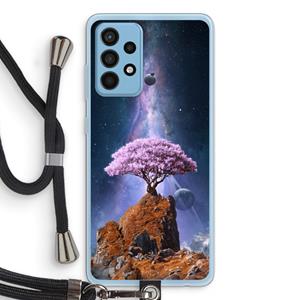 CaseCompany Ambition: Samsung Galaxy A52 Transparant Hoesje met koord