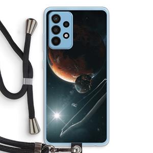 CaseCompany Mars Renaissance: Samsung Galaxy A52 Transparant Hoesje met koord