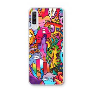 CaseCompany Dreams: Samsung Galaxy A70 Transparant Hoesje
