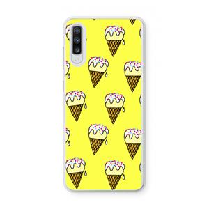 CaseCompany Isjes: Samsung Galaxy A70 Transparant Hoesje