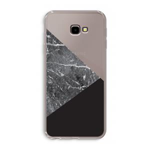 CaseCompany Combinatie marmer: Samsung Galaxy J4 Plus Transparant Hoesje