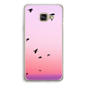 CaseCompany Fly away: Samsung A3 (2017) Transparant Hoesje