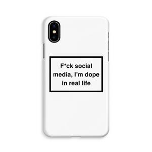 CaseCompany I'm dope: iPhone X Volledig Geprint Hoesje