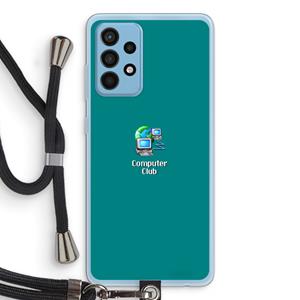 CaseCompany Win98: Samsung Galaxy A52 Transparant Hoesje met koord