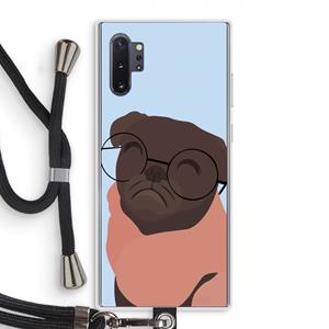 CaseCompany Ludo: Samsung Galaxy Note 10 Plus Transparant Hoesje met koord