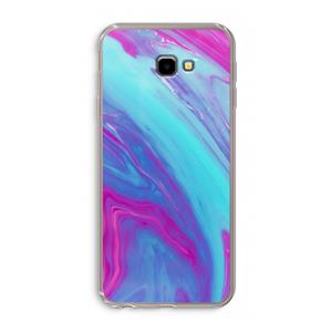 CaseCompany Zweverige regenboog: Samsung Galaxy J4 Plus Transparant Hoesje