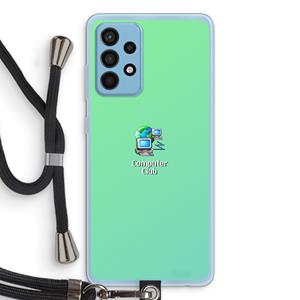 CaseCompany Win98: Samsung Galaxy A52 Transparant Hoesje met koord