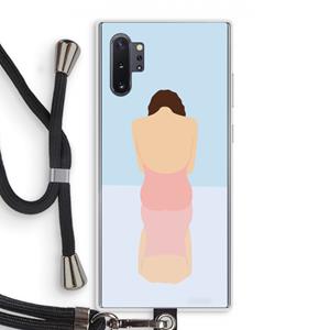CaseCompany Mirror: Samsung Galaxy Note 10 Plus Transparant Hoesje met koord