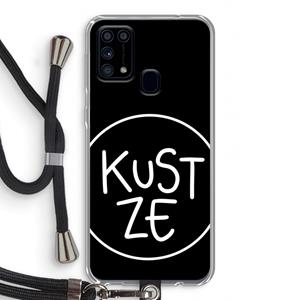 CaseCompany KUST ZE: Samsung Galaxy M31 Transparant Hoesje met koord