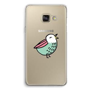 CaseCompany Birdy: Samsung A3 (2017) Transparant Hoesje