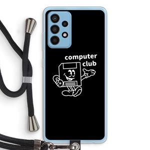 CaseCompany Floppyhead: Samsung Galaxy A52 Transparant Hoesje met koord