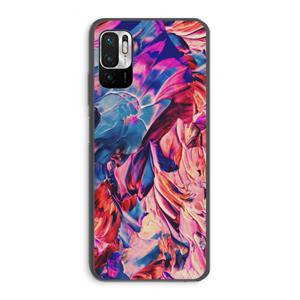 CaseCompany Pink Orchard: Xiaomi Redmi Note 10 5G Transparant Hoesje