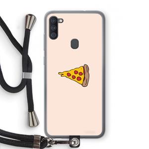 CaseCompany You Complete Me #1: Samsung Galaxy A11 Transparant Hoesje met koord