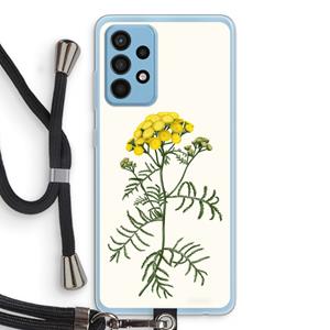 CaseCompany Tansy: Samsung Galaxy A52 Transparant Hoesje met koord