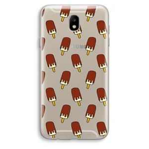 CaseCompany Yummy: Samsung Galaxy J7 (2017) Transparant Hoesje
