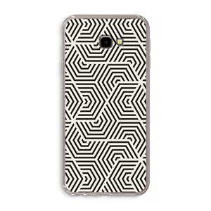 CaseCompany Magic pattern: Samsung Galaxy J4 Plus Transparant Hoesje