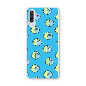 CaseCompany Visjes: Samsung Galaxy A70 Transparant Hoesje