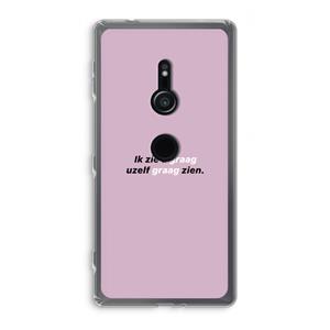 CaseCompany uzelf graag zien: Sony Xperia XZ2 Transparant Hoesje