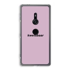 CaseCompany kwetsbaar: Sony Xperia XZ2 Transparant Hoesje