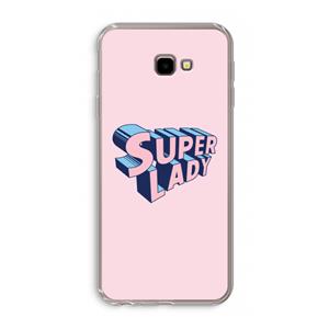 CaseCompany Superlady: Samsung Galaxy J4 Plus Transparant Hoesje