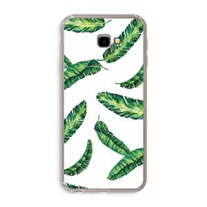 CaseCompany Lange bladeren: Samsung Galaxy J4 Plus Transparant Hoesje