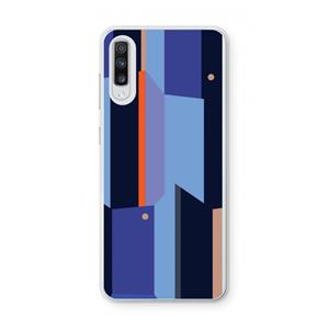 CaseCompany Gestalte 3: Samsung Galaxy A70 Transparant Hoesje
