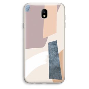 CaseCompany Luca: Samsung Galaxy J7 (2017) Transparant Hoesje