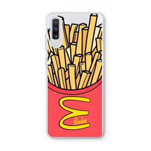 CaseCompany McElodie: Samsung Galaxy A70 Transparant Hoesje