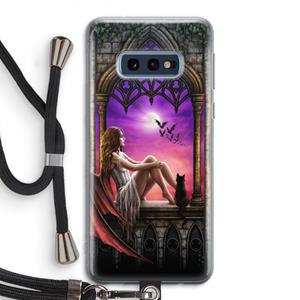 CaseCompany Kinderen van de nacht: Samsung Galaxy S10e Transparant Hoesje met koord