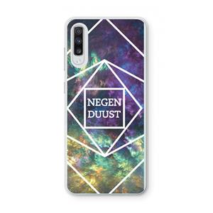 CaseCompany Negenduust ruimte: Samsung Galaxy A70 Transparant Hoesje