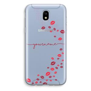 CaseCompany Kusjes: Samsung Galaxy J5 (2017) Transparant Hoesje