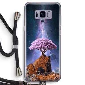 CaseCompany Ambition: Samsung Galaxy S8 Transparant Hoesje met koord