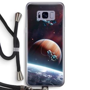 CaseCompany Examiner: Samsung Galaxy S8 Transparant Hoesje met koord