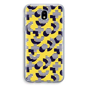 CaseCompany 8-bit N°3: Samsung Galaxy J5 (2017) Transparant Hoesje