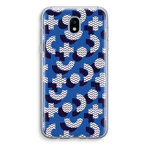 CaseCompany 8-bit N°5: Samsung Galaxy J5 (2017) Transparant Hoesje