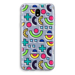 CaseCompany 8-bit N°6: Samsung Galaxy J5 (2017) Transparant Hoesje