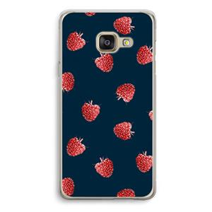 CaseCompany Framboosjes: Samsung A3 (2017) Transparant Hoesje