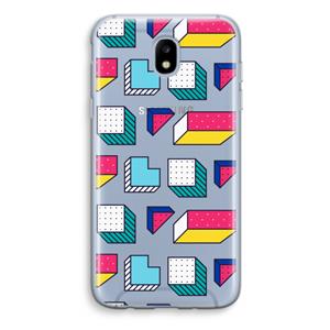 CaseCompany 8-bit N°7: Samsung Galaxy J5 (2017) Transparant Hoesje