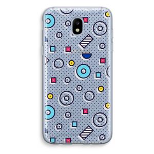 CaseCompany 8-bit N°9: Samsung Galaxy J5 (2017) Transparant Hoesje