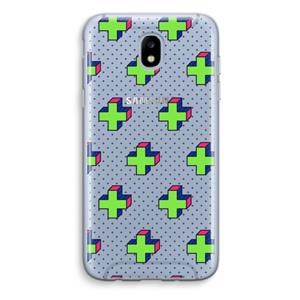 CaseCompany 8-bit N°10: Samsung Galaxy J5 (2017) Transparant Hoesje