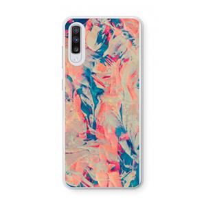 CaseCompany Alone: Samsung Galaxy A70 Transparant Hoesje
