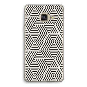 CaseCompany Magic pattern: Samsung A3 (2017) Transparant Hoesje